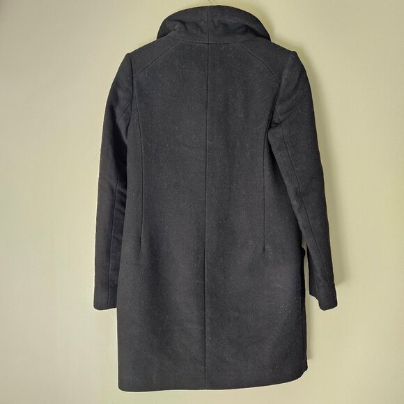 Aritzia Wilfred Cocoon Wool Coat - 2018 - Dark Charcoal - Sz XS - Picture 2 of 16